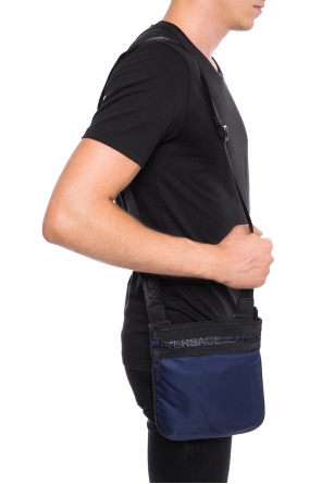 Logo-printed shoulder bag, zdjęcie 2 Logo-printed shoulder bag od Versace Jeans